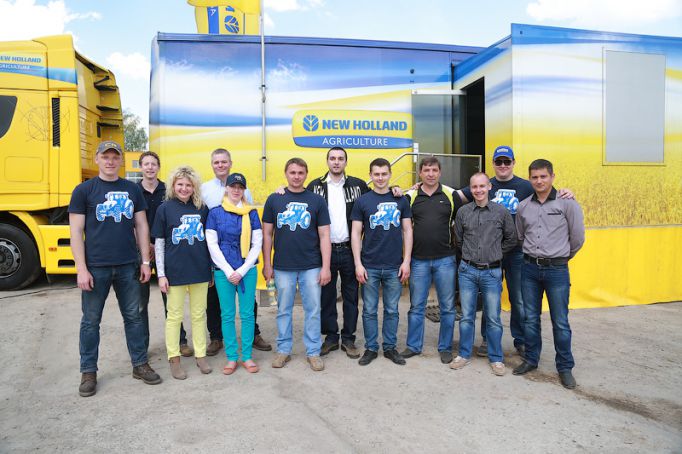 Команда New Holland в Україні, яка завжди готова до плідної та взаємної співпраці
