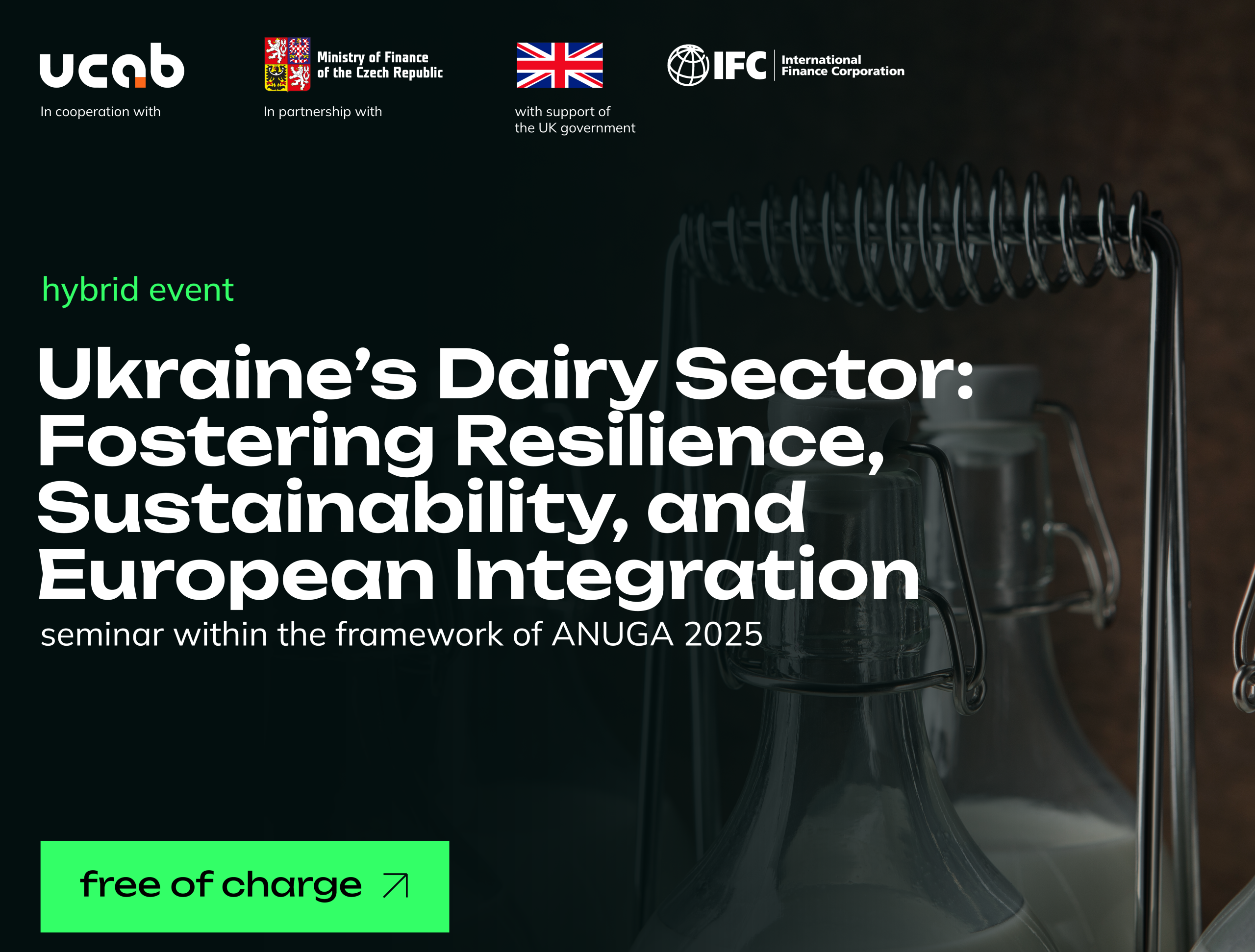 Ukraine’s Dairy Sector: Fostering Resilience, Sustainability, and European Integration