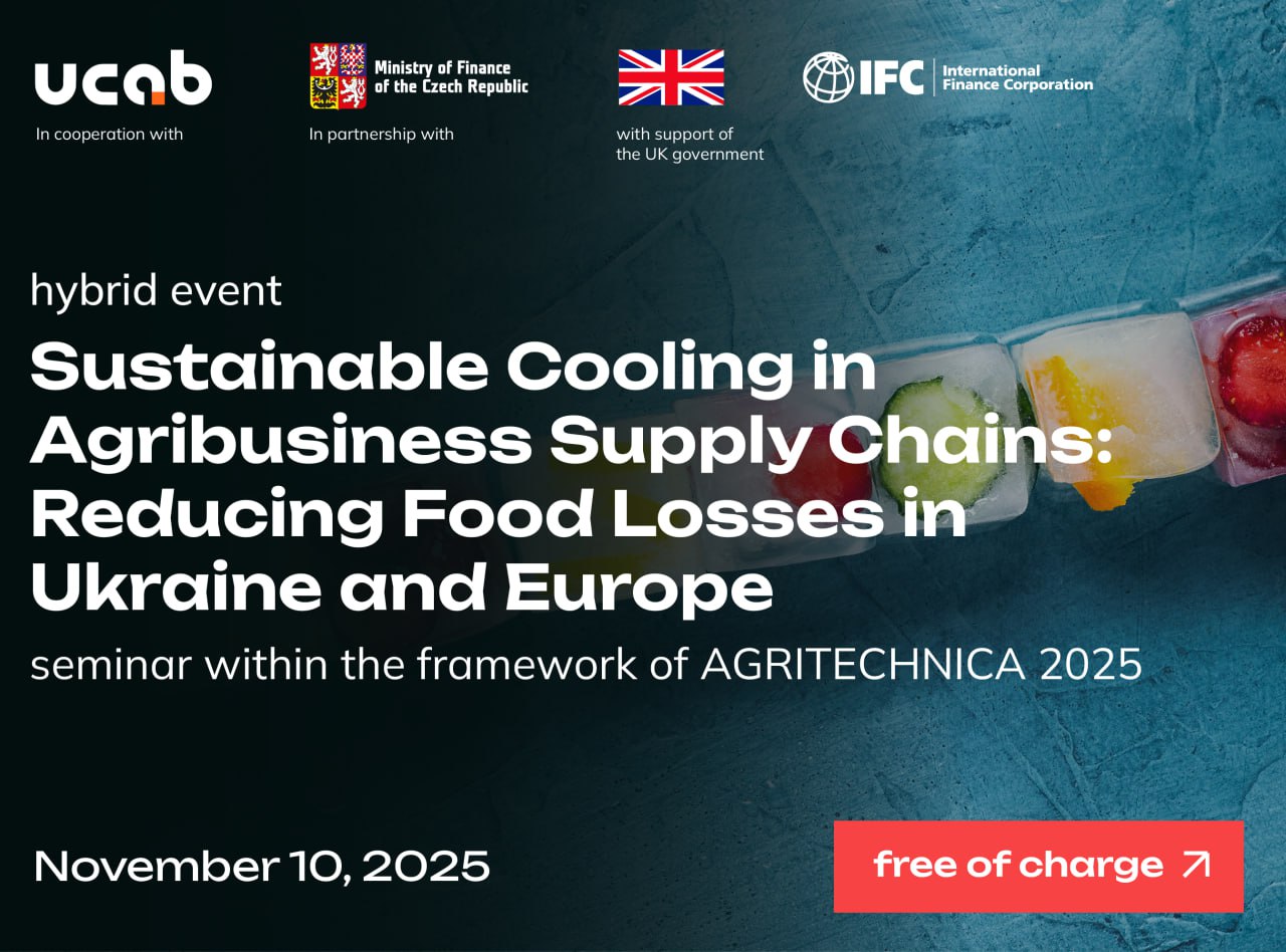 Sustainable Cooling in Agribusiness Supply Chains: Reducing Food Losses in Ukraine and Europe