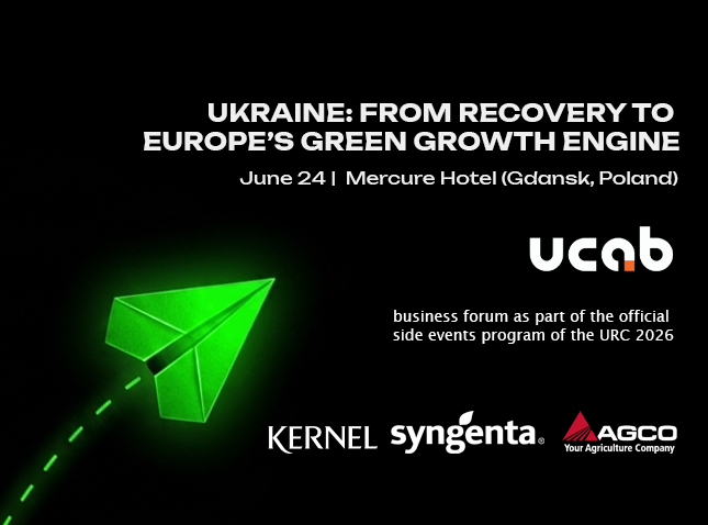 UKRAINE: FROM RECOVERY TO EUROPE’S GREEN  GROWTH ENGINE